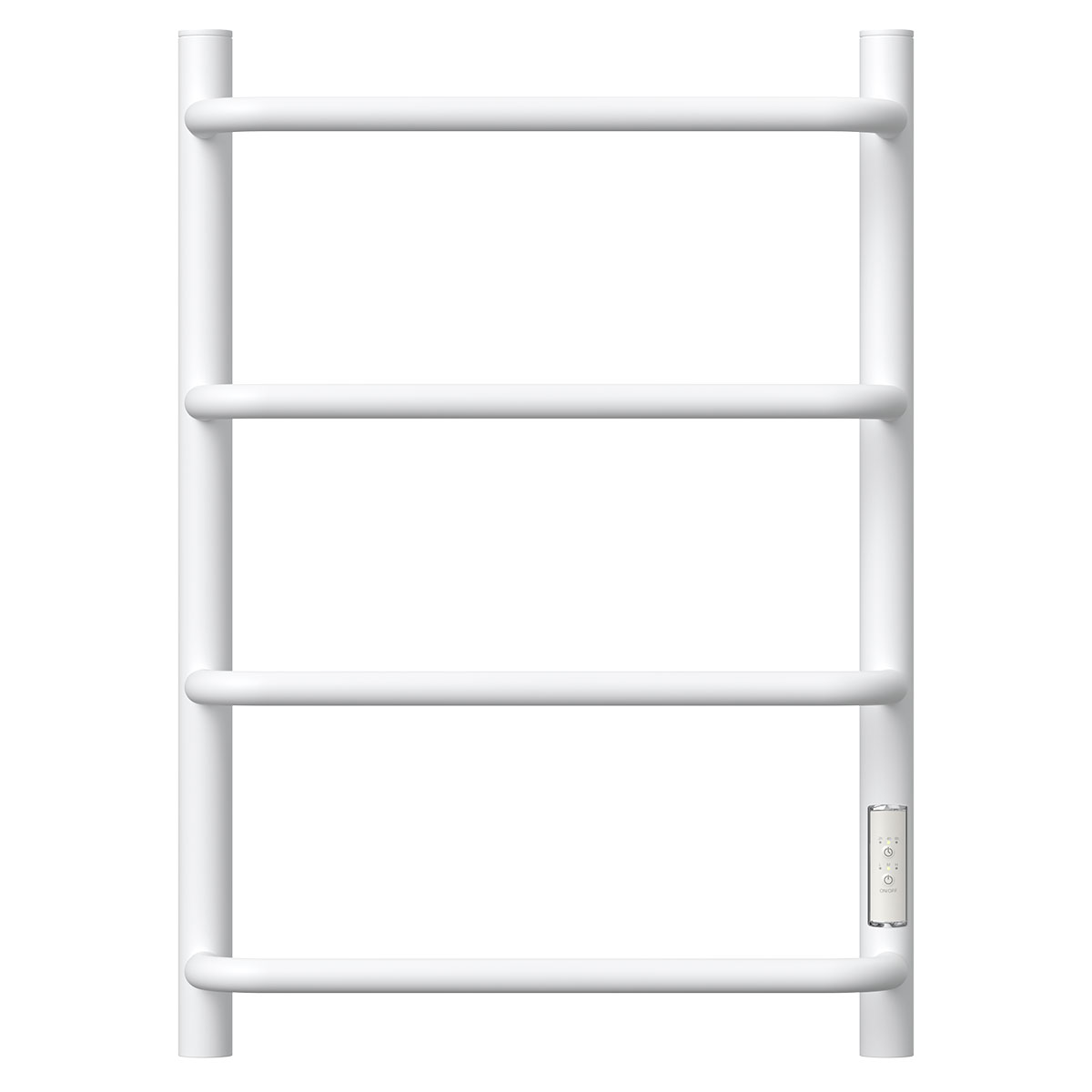 Полотенцесушитель электрический Point PN08846W П4 400x600 диммер справа, белый матовый