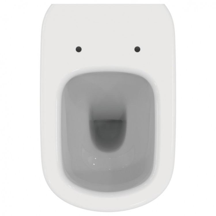 Унитаз приставной безободковый Ideal Standard TESI AquaBlade® T007701 без сиденья