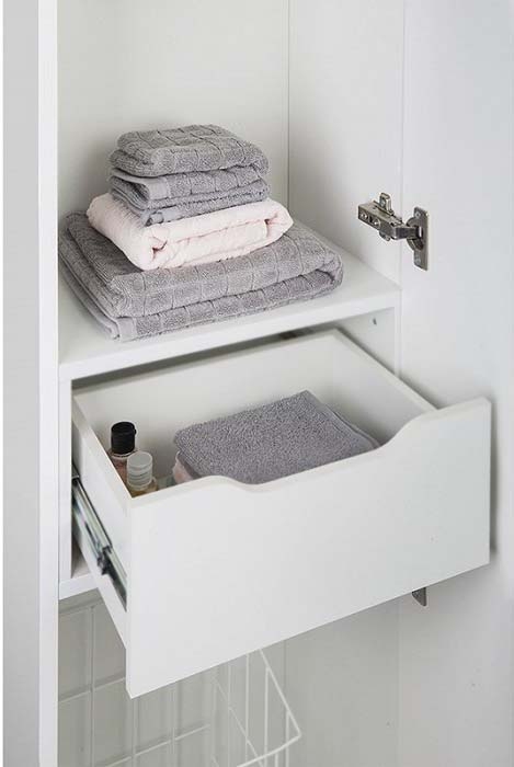 Шкаф пенал Iddis Harizma 40 R Белый