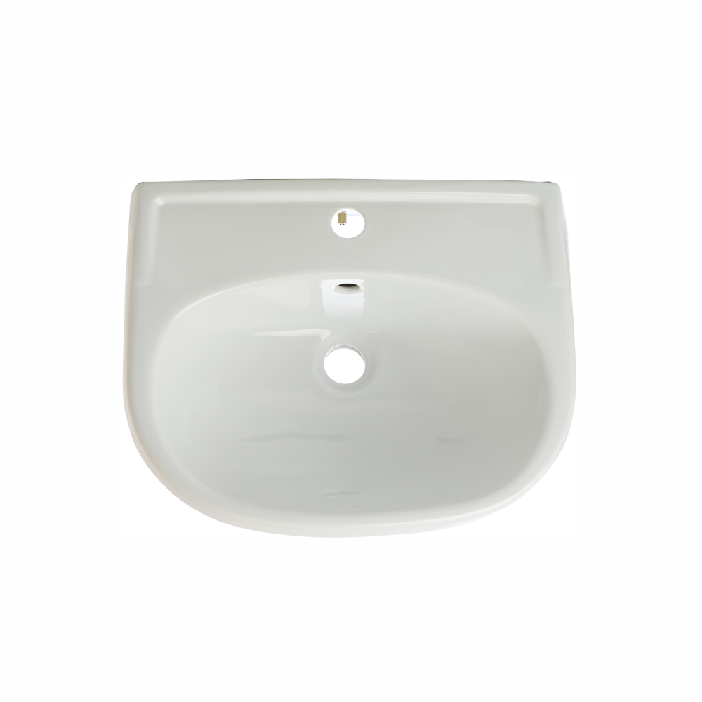 Раковина подвесная 50см Sanita Комфорт CMFSAWB01 белый