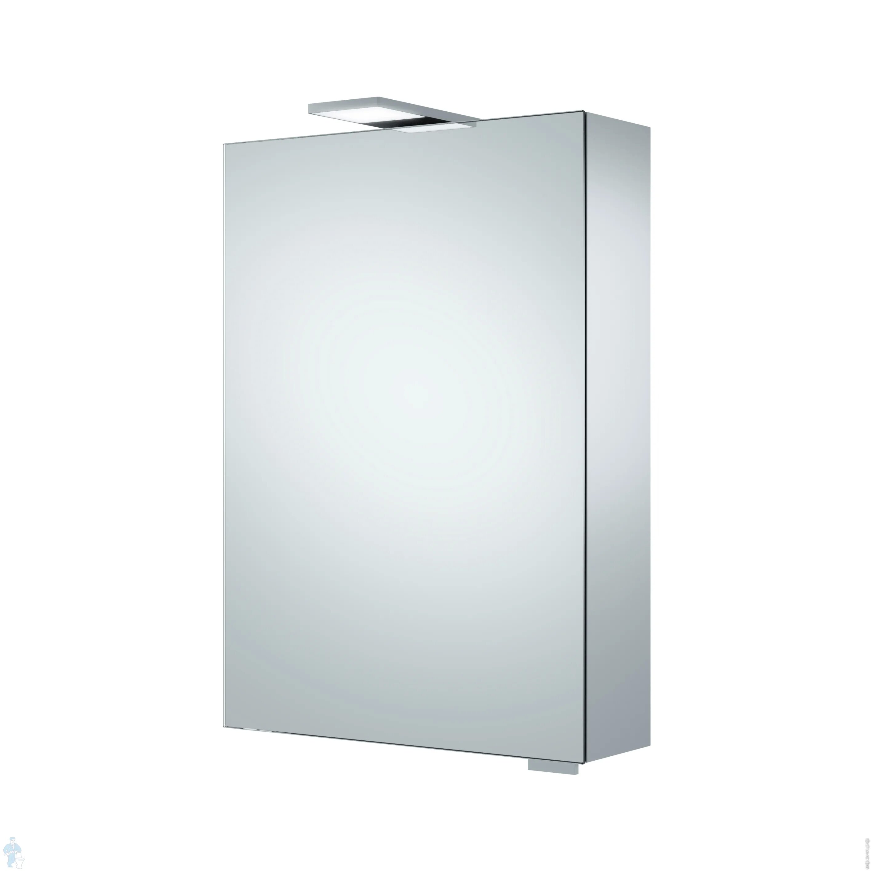 Зеркальный шкаф Keuco Royal 15 50 с подсветкой L Хром