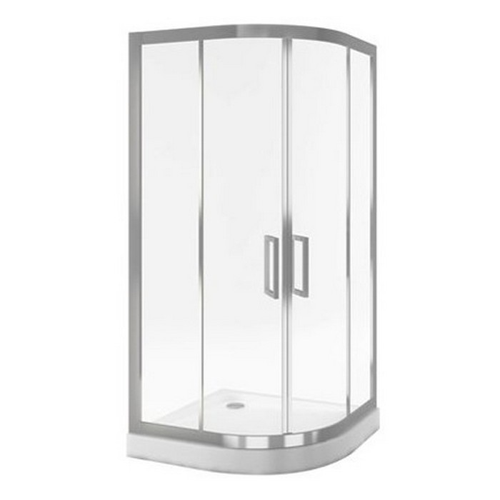 Душевой угол Excellent 600 90x90x195 профиль хром, стекло прозрачное