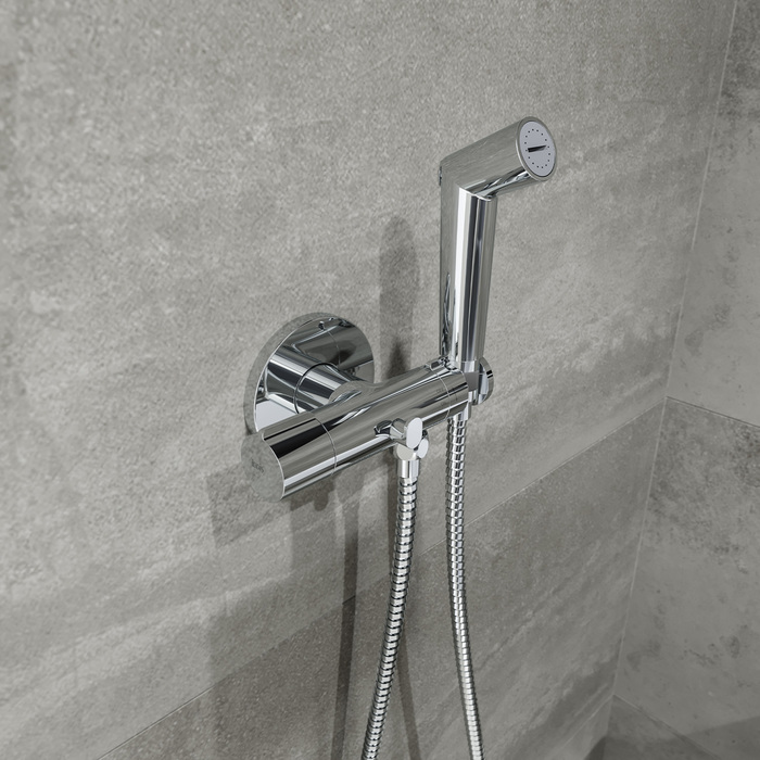 Гигиенический душ со смесителем IDDIS AXESBR0i08 хром