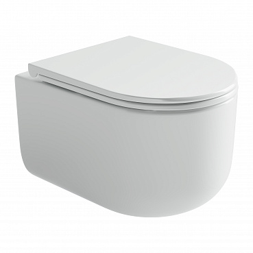 Унитаз подвесной безободковый Ceramica Nova Ulma CN4006 белый