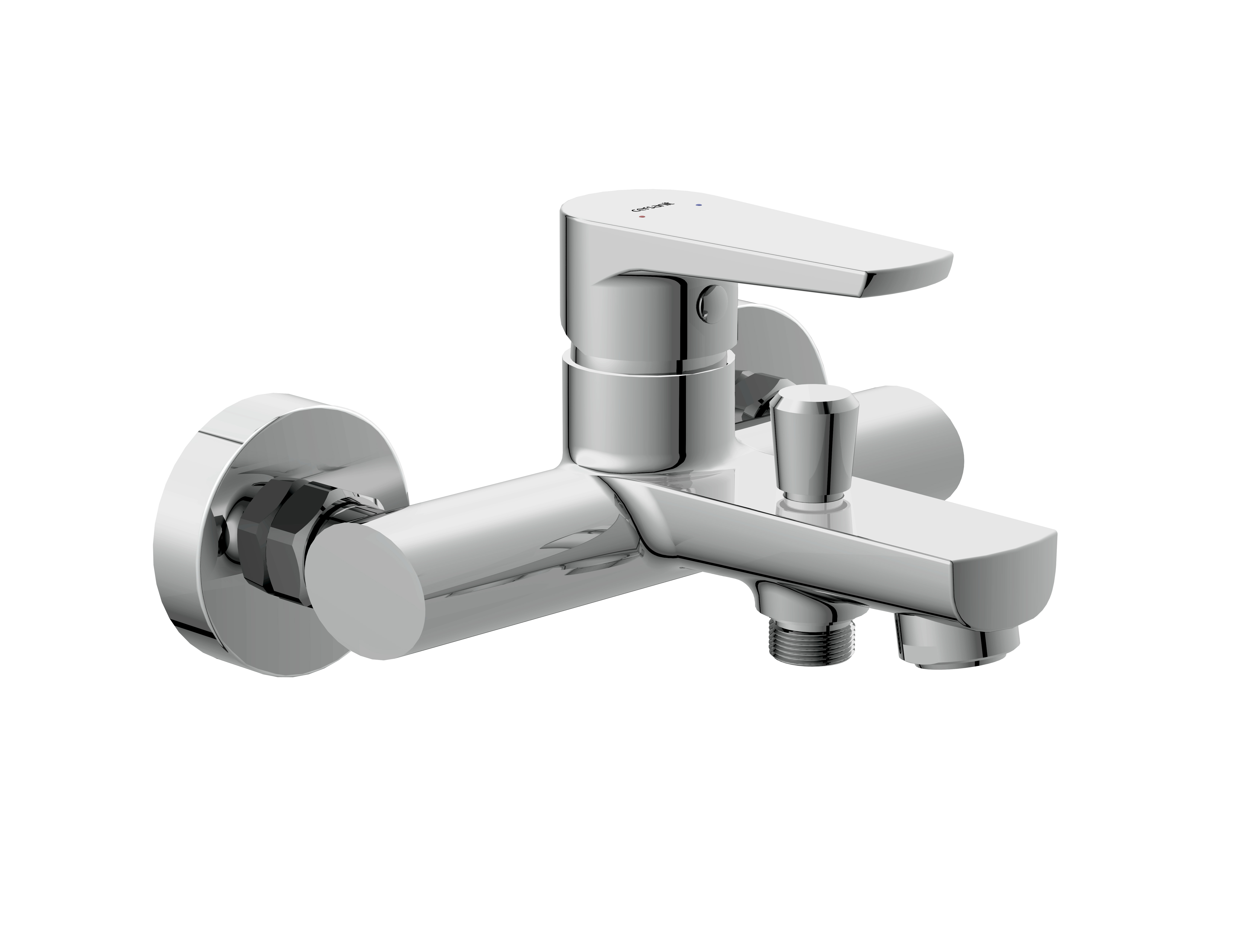 Смеситель для ванны с душем Cersanit MODUO 64097 хром