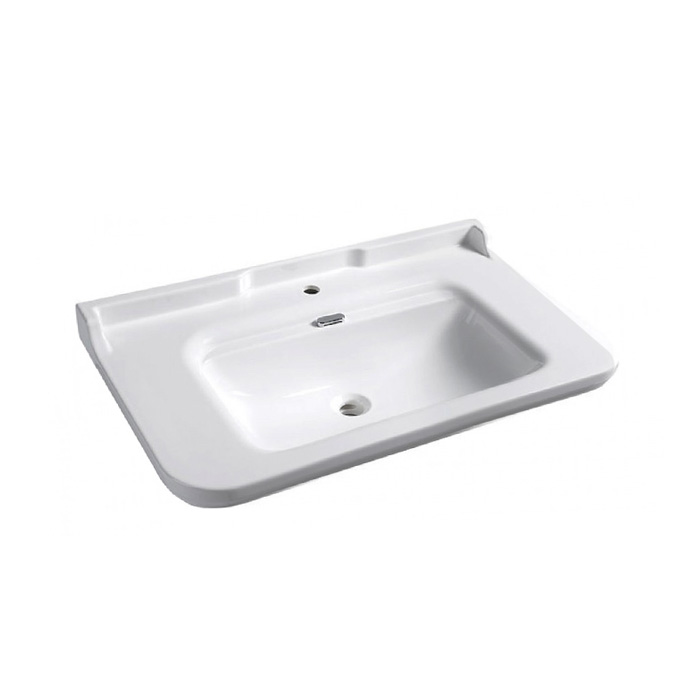 Раковина подвесная 100см Kerasan Waldorf 4142K1bi/cr*1 белый