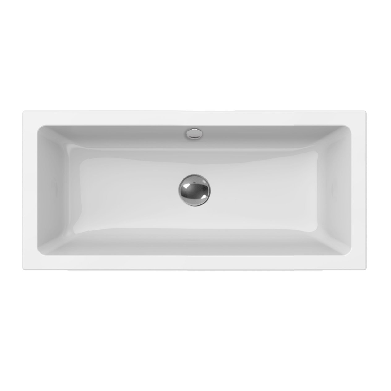 Раковина встраиваемая 80см GSI Kube X 895411 белая