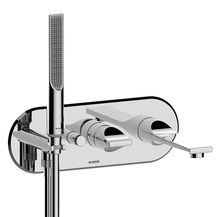 Смеситель для ванны с душем Bossini Apice Z00555.030 хром