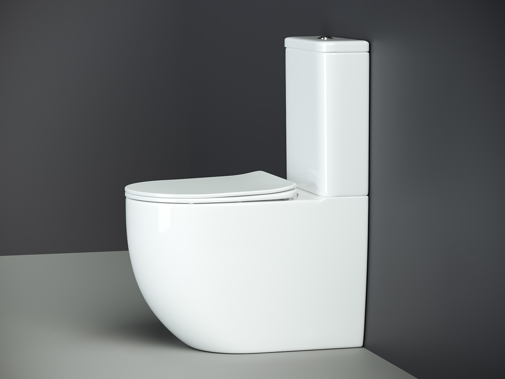 Унитаз напольный напольный Ceramica Nova Mia CN1801 белый