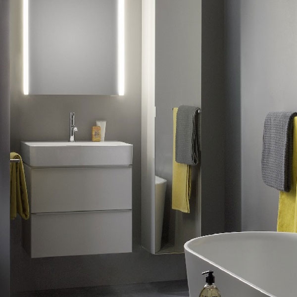 Шкаф пенал Laufen Val 30 подвесной Белый матовый