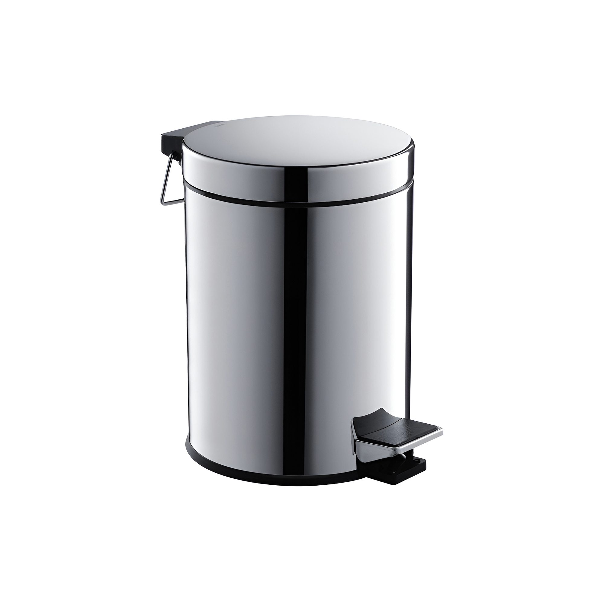 Мусорное ведро с педалью 5л Aquatek AQ4991CR хром