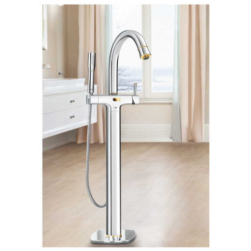 Смеситель для ванны Grohe Grandera 23318IG0 хром/золото