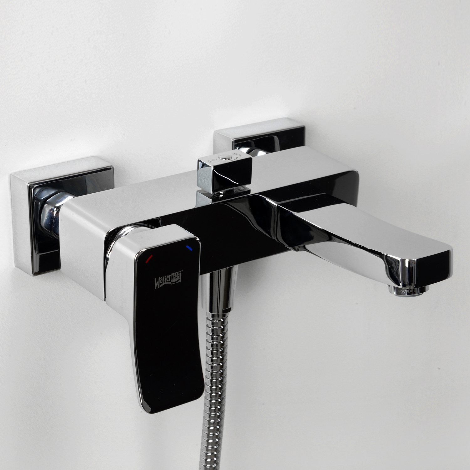 Смеситель для ванны с душем WasserKraft Aller 1061 хром