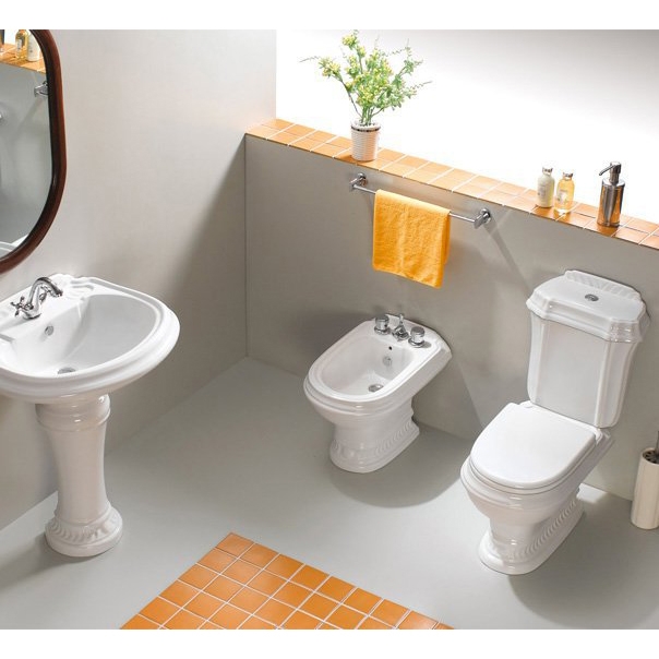 Раковина подвесная 70см Cezares King Palace CZR-395-T белый