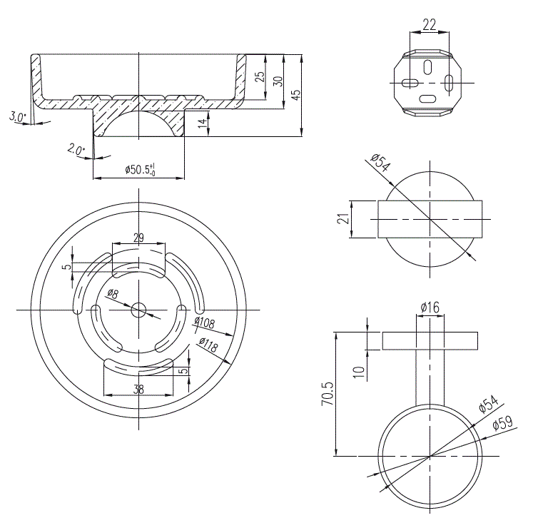 Мыльница Villeroy & Boch Elements-Tender TVA15101900061 хром