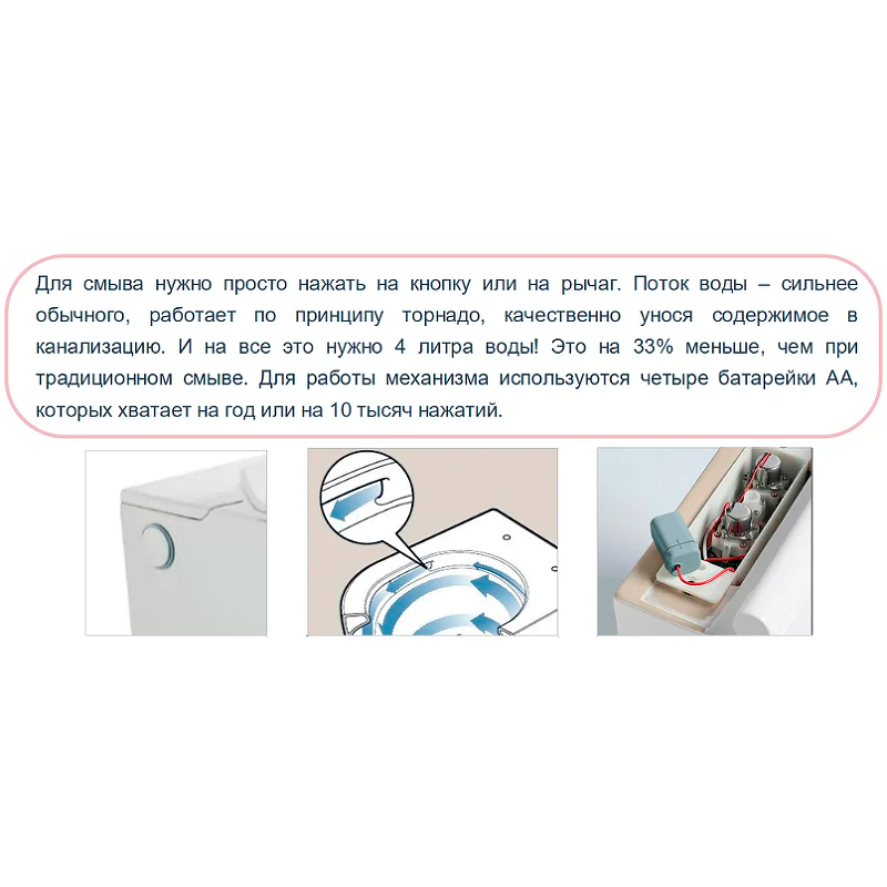 Унитаз подвесной с импульсным смывом SantiLine SL-5032 белый, с сиденьем микролифт (инсталляция в комплекте)