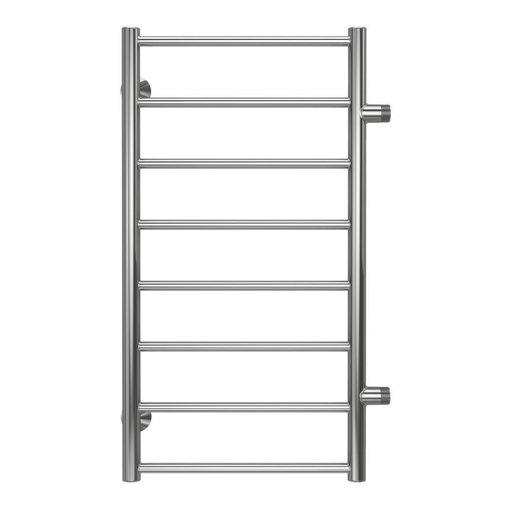 Полотенцесушитель водяной (боковое подключение) Terminus Аврора П8 40х80