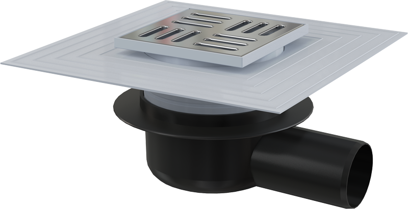 Трап для душа Alcaplast APV26C с решеткой