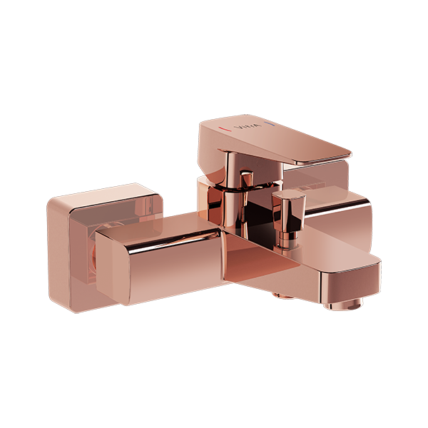 Смеситель для ванны с душем Vitra Root Square A4273726EXP медь