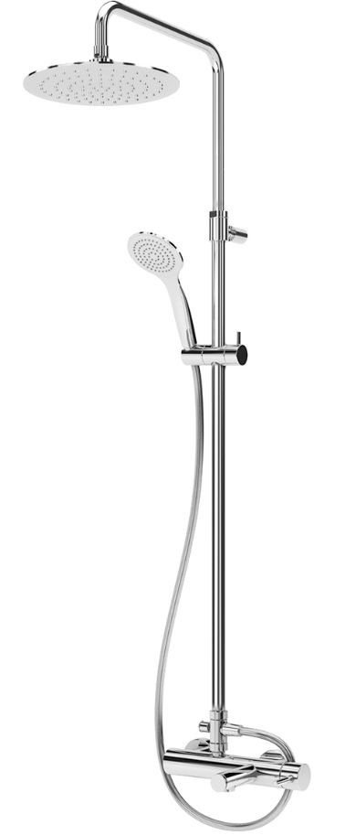 Душевая стойка Cezares CZR-B-CVD-SR золото матовое