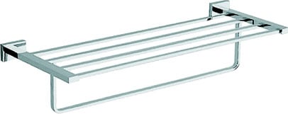 Полка для полотенец Bemeta Plaza 118104122 Хром