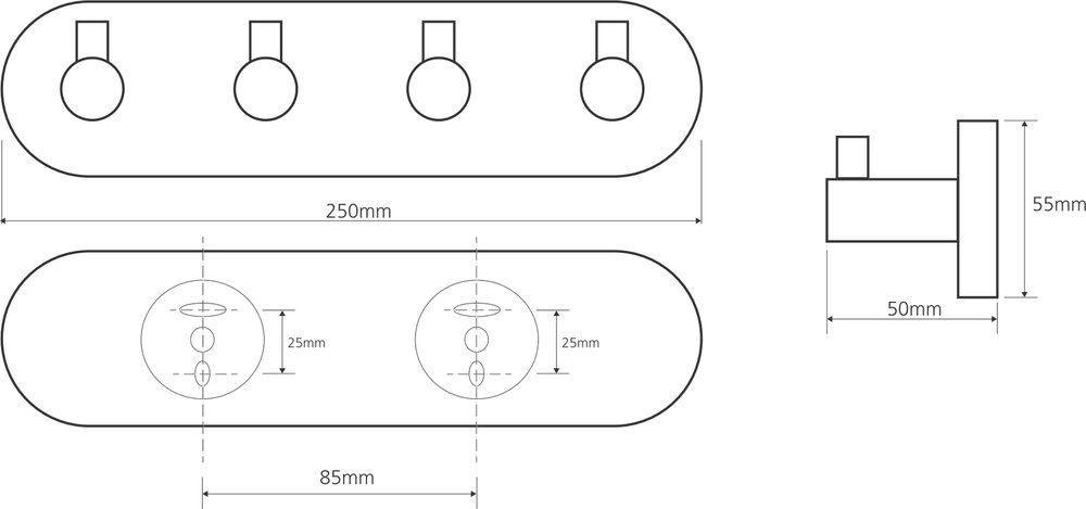 Крючок Bemeta Omega 104405212 Хром