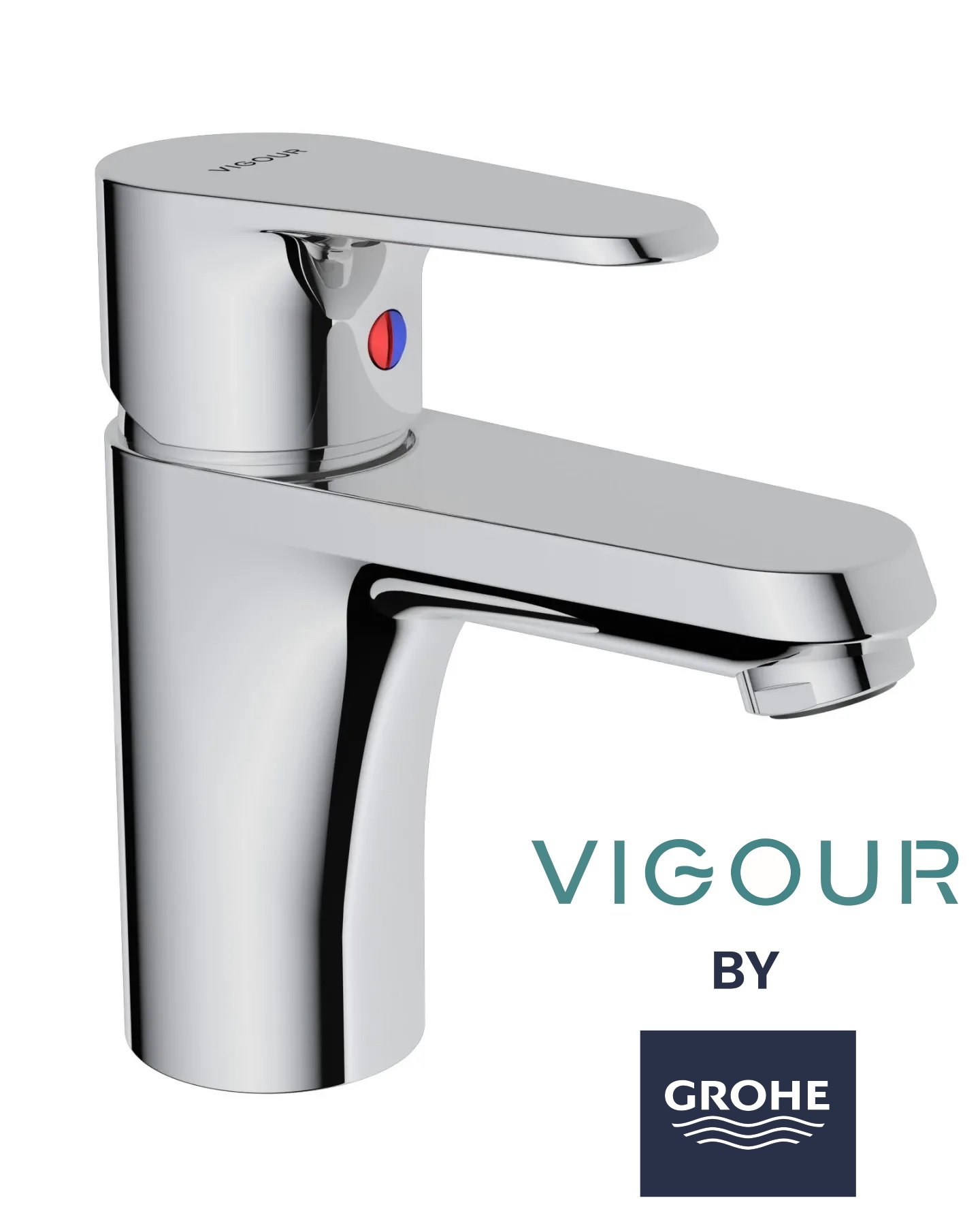 Смеситель для раковины Grohe Vigour Clivia 75140026 хром