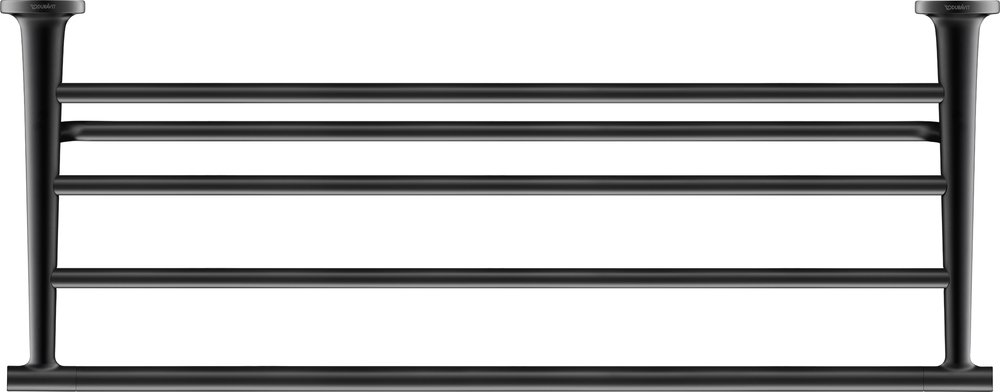 Полка для полотенец Duravit Starck T 0099444600 Черный матовый