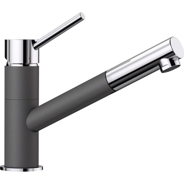 Смеситель для кухни Blanco Kano-S 525044 темная скала