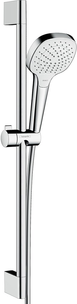 Душевой гарнитур Hansgrohe Croma Select E 26582400 Хром Белый