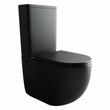 Унитаз напольный напольный Ceramica Nova Metropol CN4001MB черный матовый