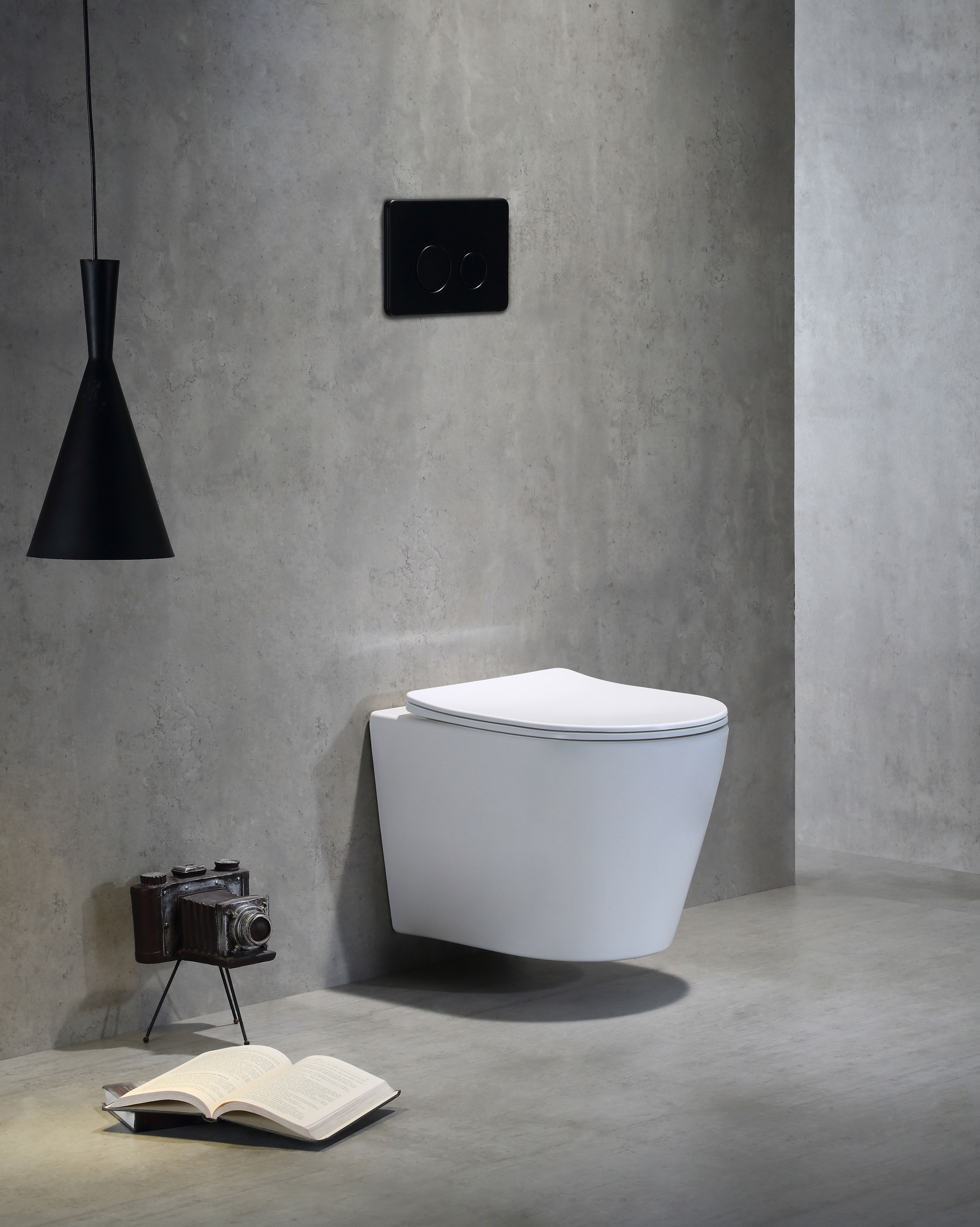 Унитаз подвесной Santiline Торнадо SL-5025 белый