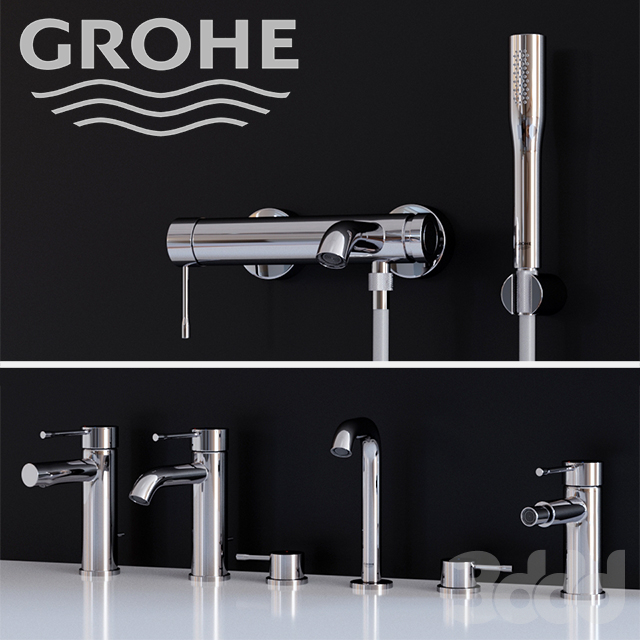 Смеситель для ванны Grohe Essence 33628001 хром