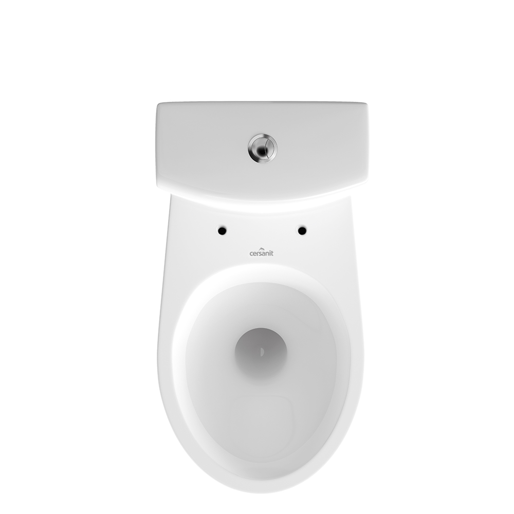 Унитаз напольный Cersanit NATURE S-KO-NTR011-3/5-COn-DL-w белый, с сиденьем микролифт
