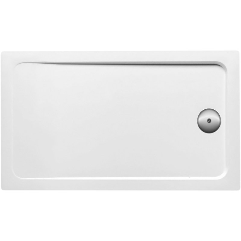 Душевой поддон из искусственного камня Jacob Delafon Flight 100x80 прямоугольный Белый