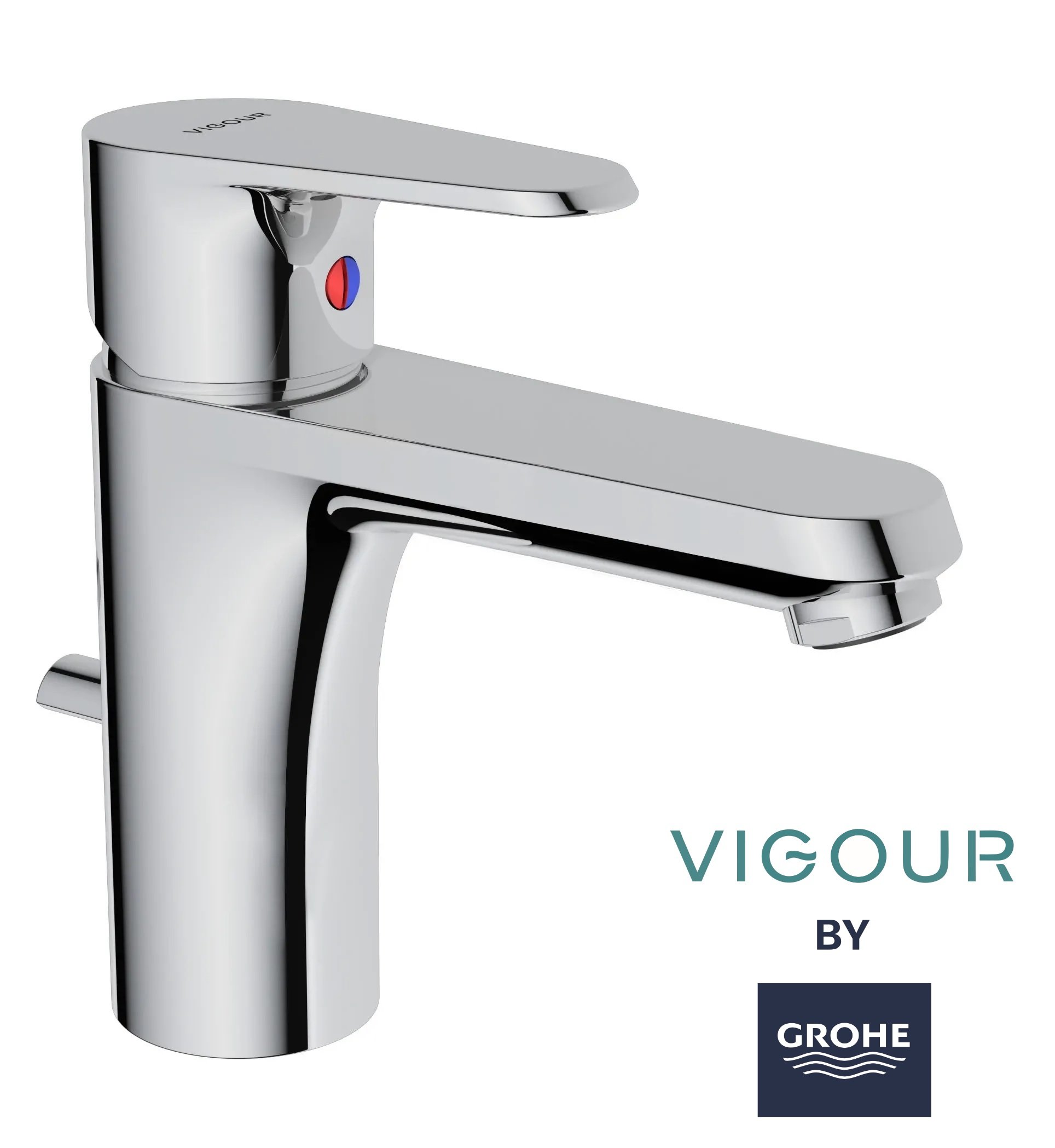 Смеситель для раковины Grohe Vigour Clivia 75140326 хром