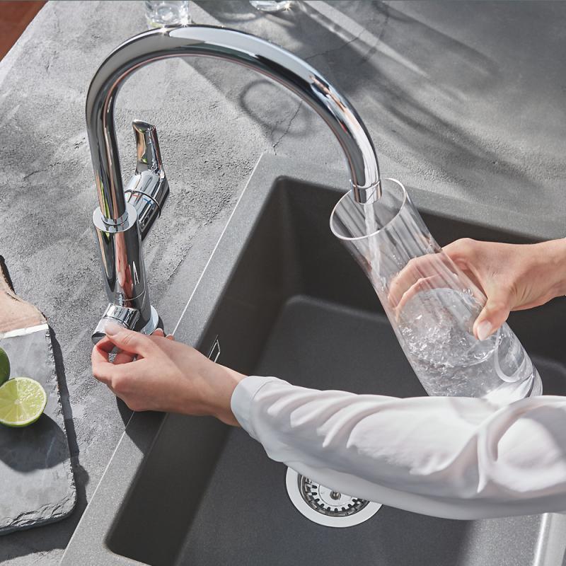 Смеситель для кухни Grohe Blue Pure 31722000 хром