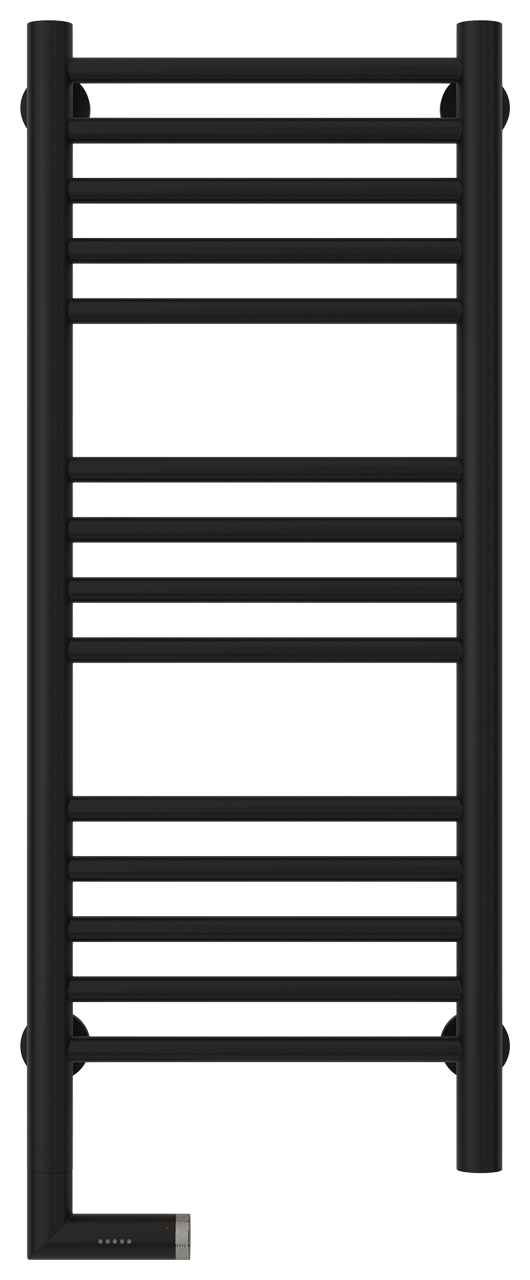 Полотенцесушитель электрический Сунержа Богема 2.0 80х30 черный матовый, подключение правое
