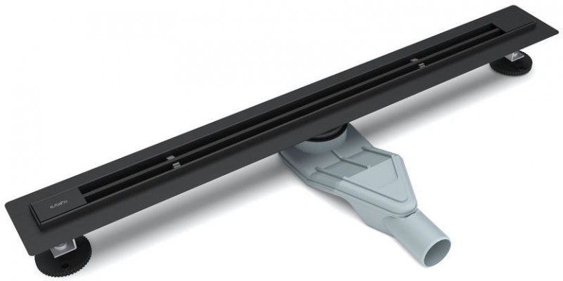 Желоб линейный ESBANO SLIM S-LINE-70MB 70см черный матовый