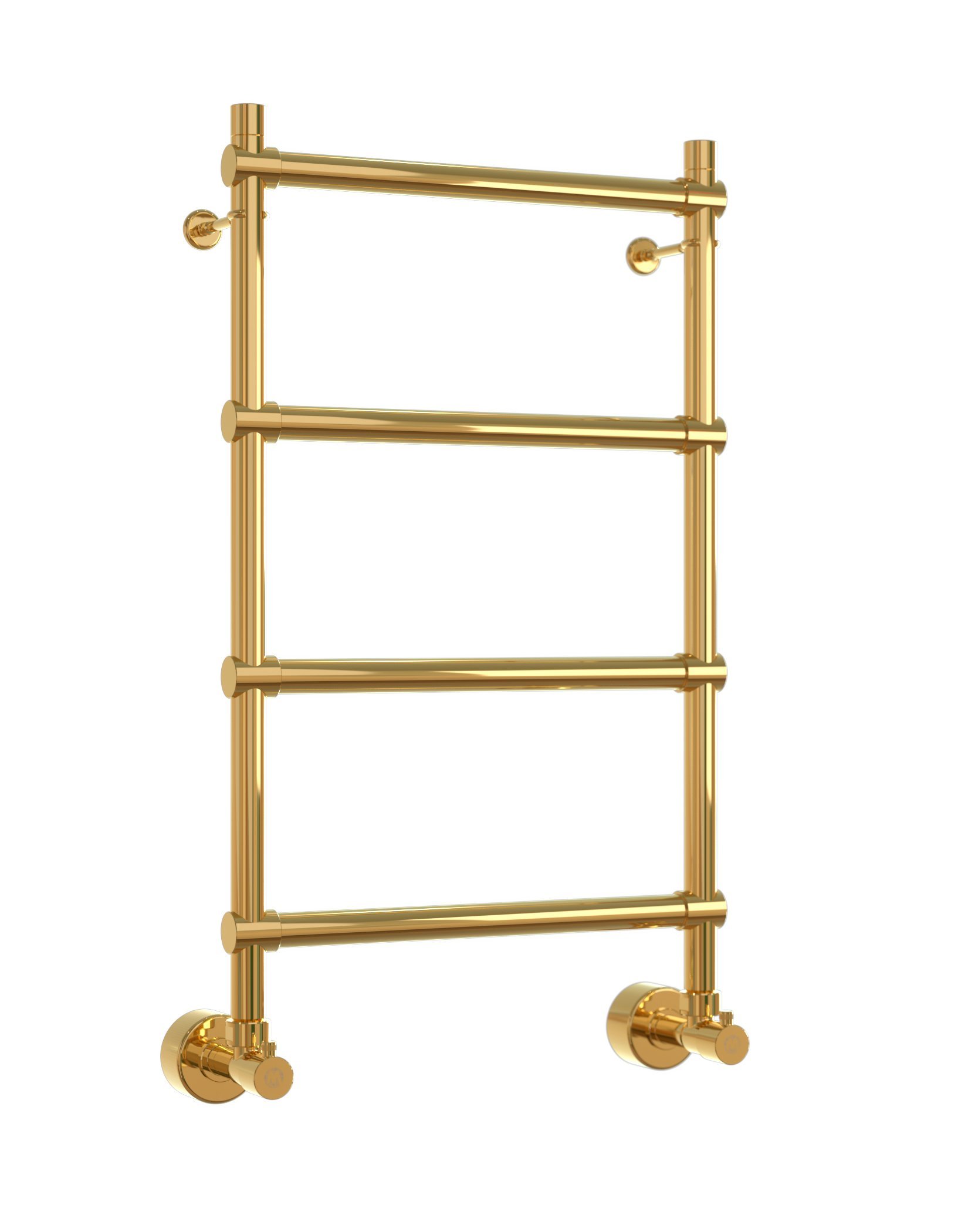 Полотенцесушитель водяной Margaroli Sole 442-4/S 4423704GON 720х435 золото