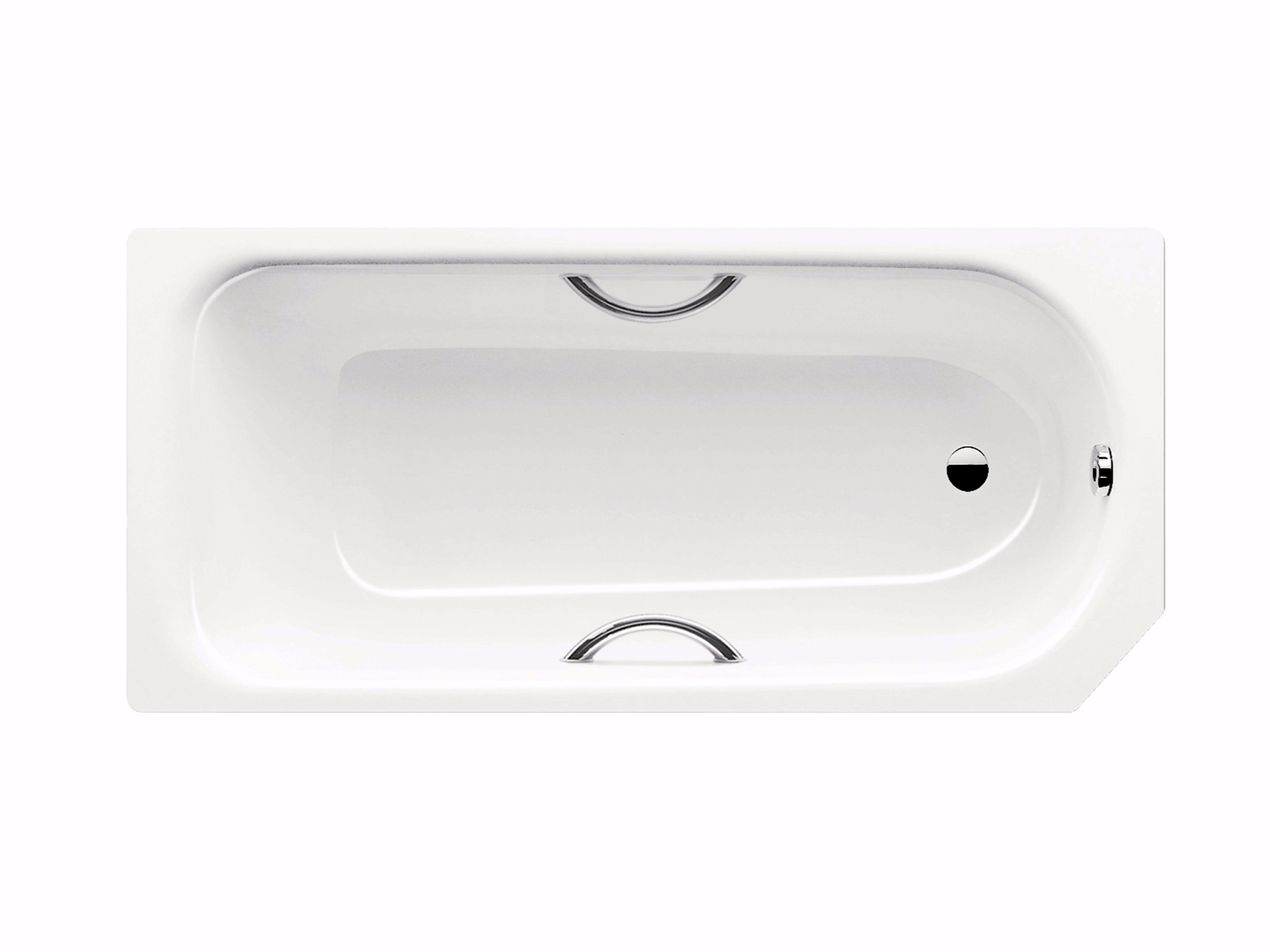 Чугунная ванна Roca Malibu 2334G0000 160х70 см с отверстиями под ручки