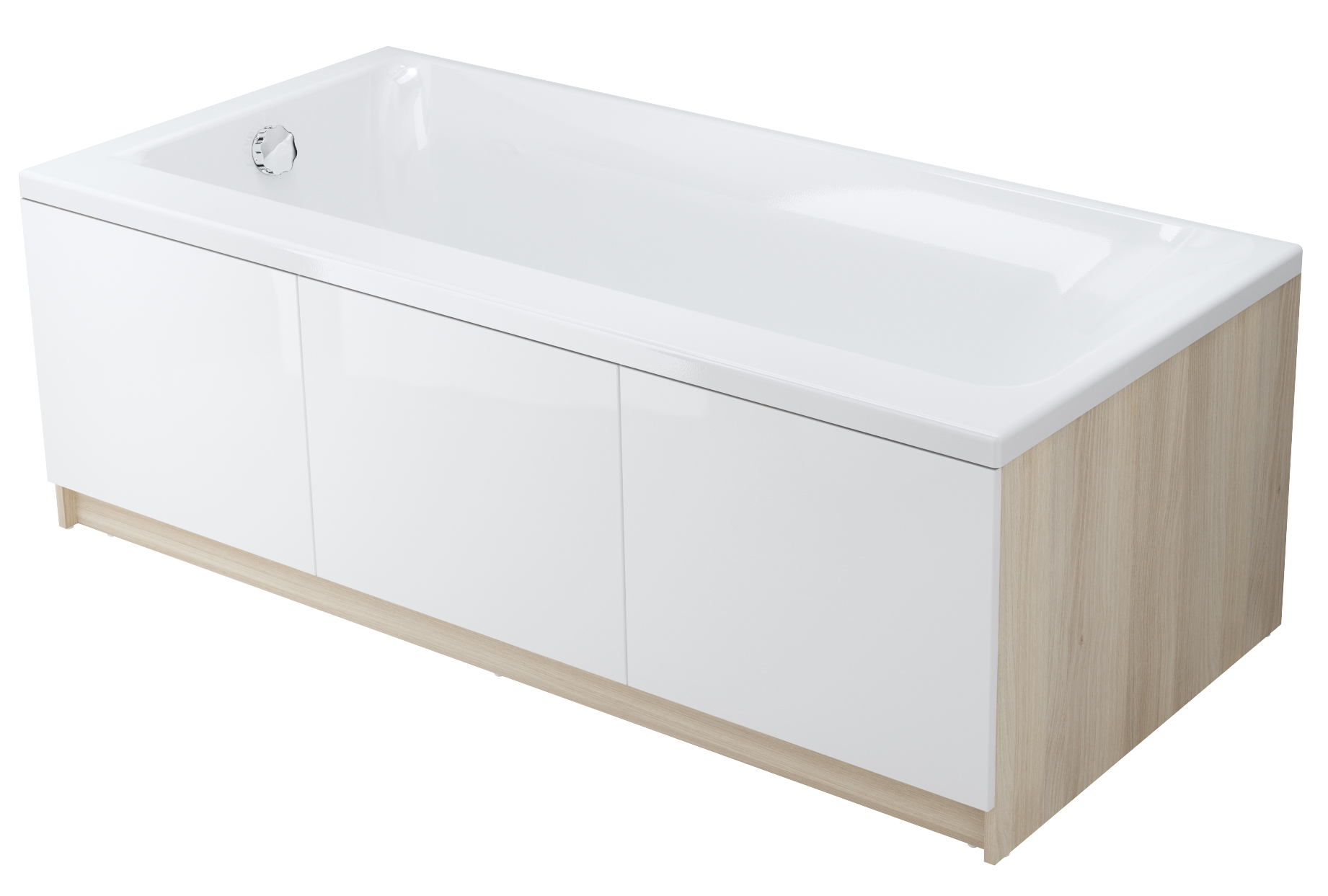 Ванна прямоугольная Cersanit SMART 170x80 правая