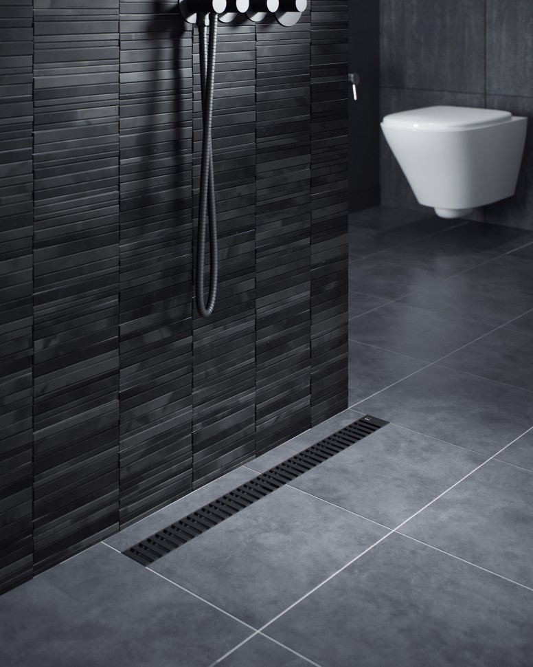 Душевой лоток TIMO Drain System DS230109/03, черный