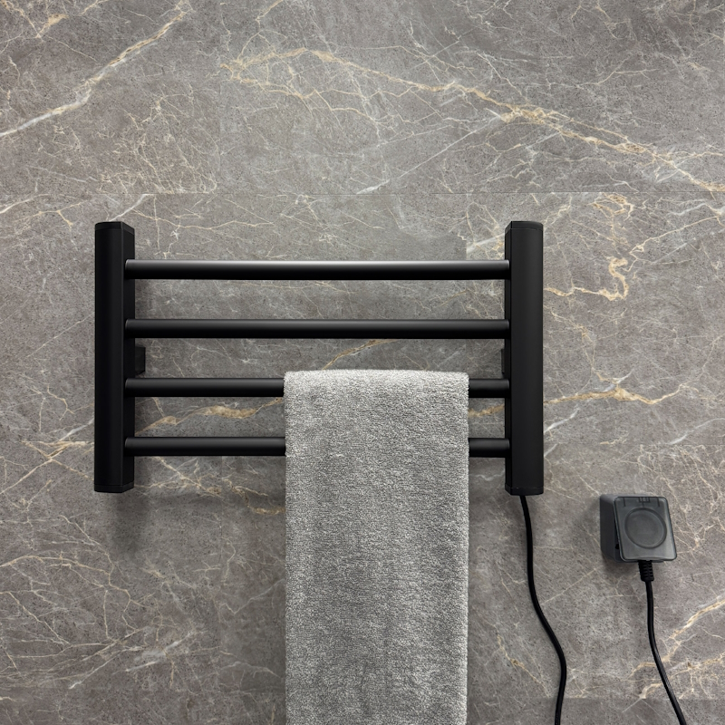 Полотенцесушитель электрический Fixsen UNIVERSAL 300х500 FX-7200B-2, черный