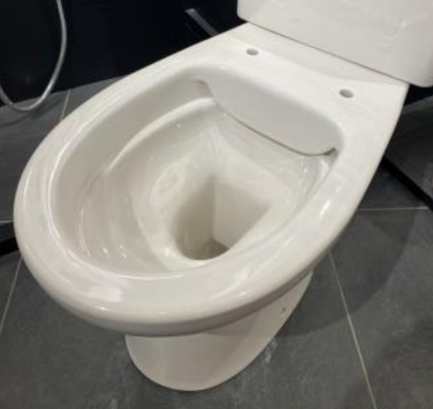 Унитаз-компакт безободковый Vitra Norm Himmel 9864B099-7207 с бачком и сиденьем