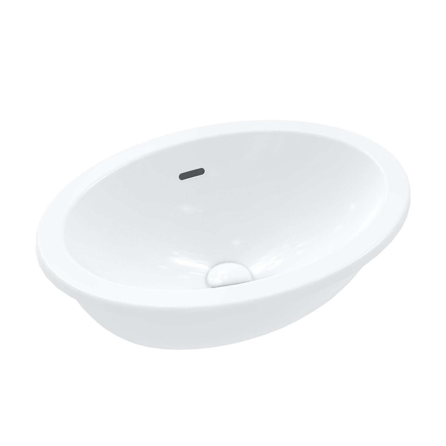 Раковина встраиваемая снизу 48см Villeroy & Boch Loop & Friends 4A540001 alpin