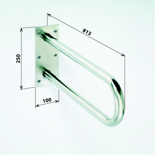 Поручень для ванной Bemeta Help 301102061 Нержавеющая сталь