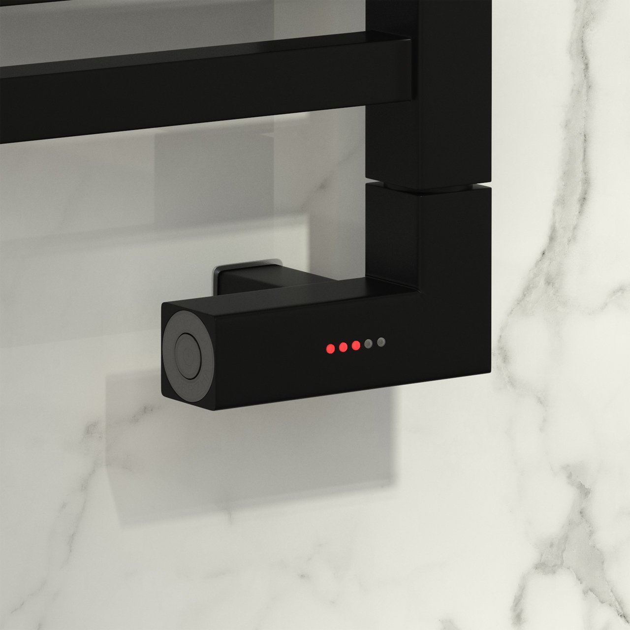 Модуль скрытого подключения Сунержа Cube 31-1527-0000 черный матовый