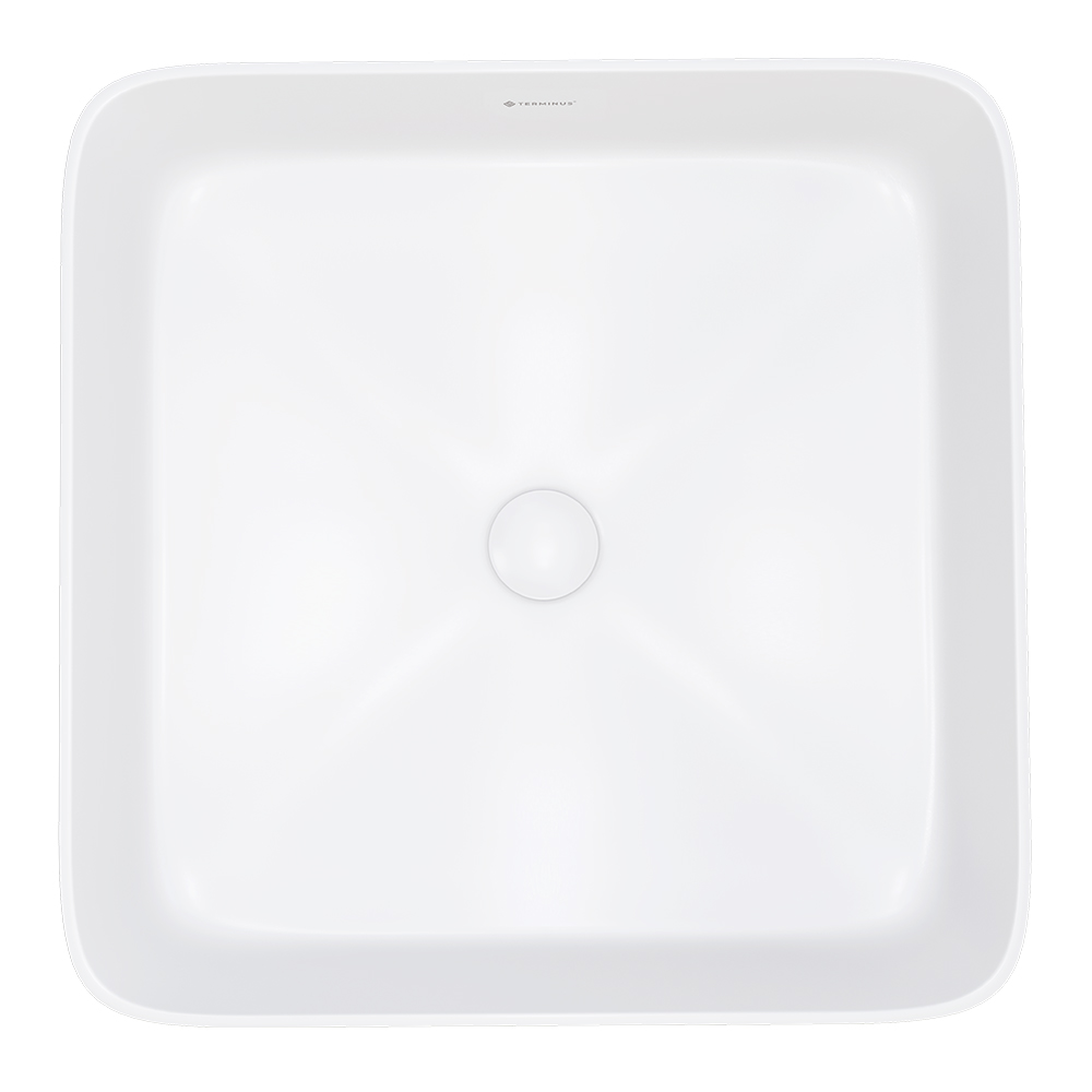 Раковина чаша Terminus Ватикан 05RN37x37x13W, белый