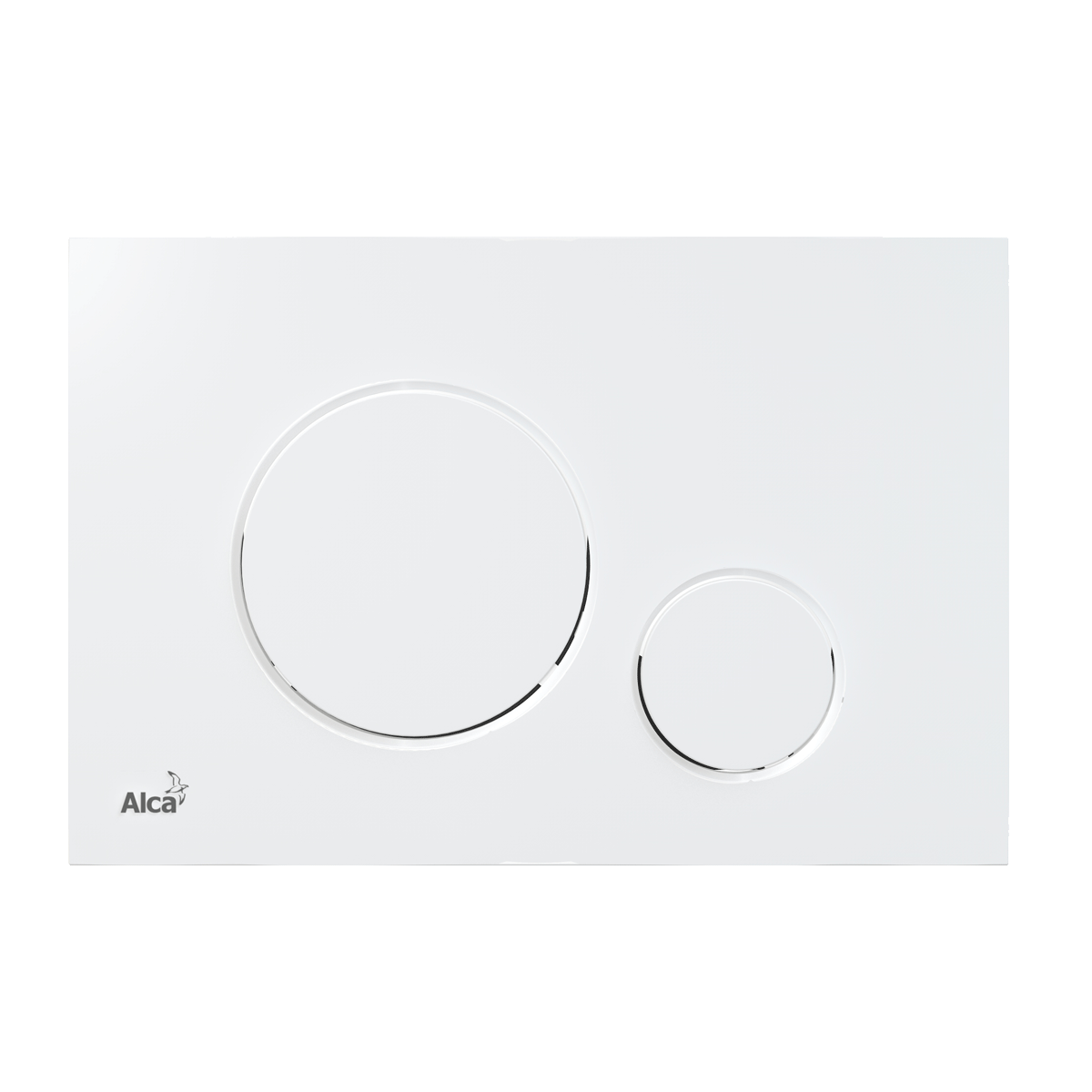 Кнопка смыва AlcaPlast THIN M670 белый